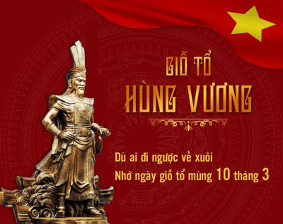 Thông báo về việc treo Quốc kỳ, nghỉ lễ và trực bảo vệ cơ quan nhân kỷ niệm ngày Giỗ Tổ Hùng Vương