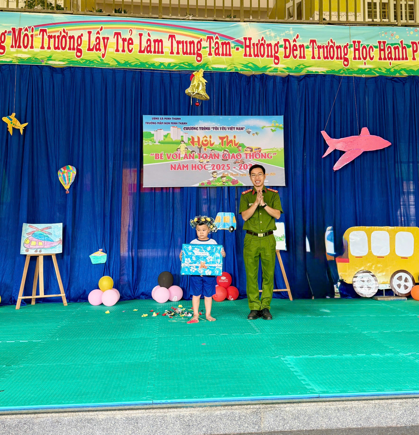 HỘI THI "BÉ VỚI AN TOÀN GIAO THÔNG" NĂM HỌC: 2025-2026