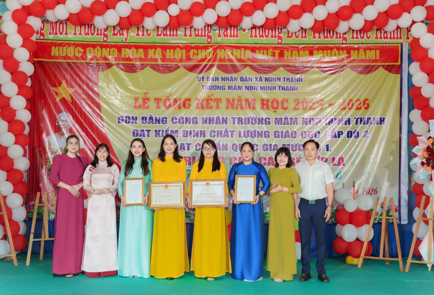 LỄ TỔNG KẾT NĂM HỌC 2025-2026 VÀ VUI TẾT THIẾU NHI 1/6